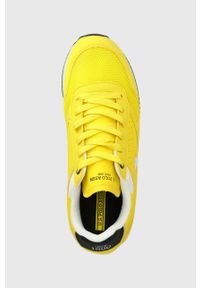 U.S. Polo Assn. sneakersy NOBIL kolor żółty. Nosek buta: okrągły. Zapięcie: sznurówki. Kolor: żółty. Materiał: guma #2