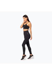 Biustonosz fitenss Carpatree Vibe Seamless. Kolor: czarny. Sport: fitness #2