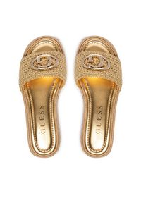 Guess Espadryle FLJKLI FAB03 Beżowy. Kolor: beżowy. Materiał: materiał #5