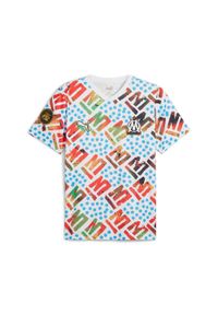 Puma - Koszulka OM Africa 13 AOP. Kolor: biały. Sport: piłka nożna #1