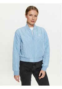 Calvin Klein Jeans Kurtka bomber J20J222587 Niebieski Regular Fit. Kolor: niebieski. Materiał: syntetyk
