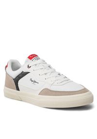 Pepe Jeans Sneakersy Kenton Master Mesh PMS30905 Biały. Kolor: biały. Materiał: materiał #8