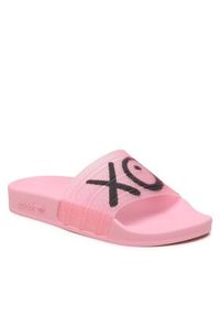 Adidas - adidas Klapki Adilette x André Saraiva Slides HQ6856 Różowy. Kolor: różowy. Materiał: syntetyk #3
