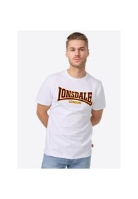 T-shirt o wąskim kroju Lonsdale Classic. Kolor: biały #1