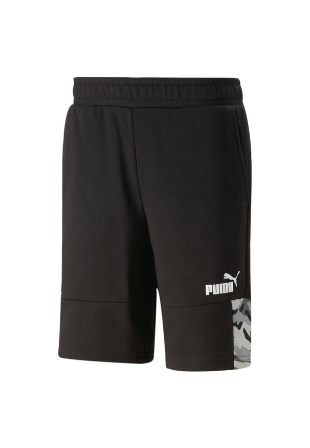 Krótka Puma Ess Block 10 '' Tr. Kolor: czarny. Długość: krótkie. Sport: fitness