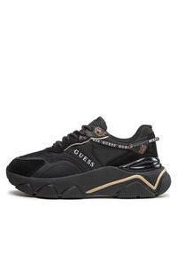 Guess Sneakersy Micola FL7MIC FAL12 Czarny. Kolor: czarny. Materiał: materiał #6
