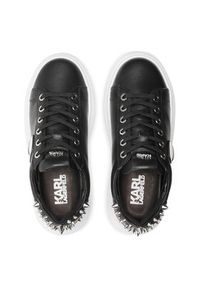 Karl Lagerfeld - KARL LAGERFELD Sneakersy KL62529 Czarny. Kolor: czarny. Materiał: skóra #6