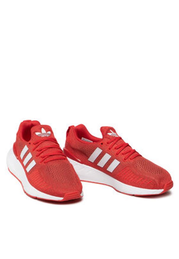 Adidas - adidas Sneakersy Swift Run 22 GZ3497 Czerwony. Kolor: czerwony. Materiał: materiał. Sport: bieganie