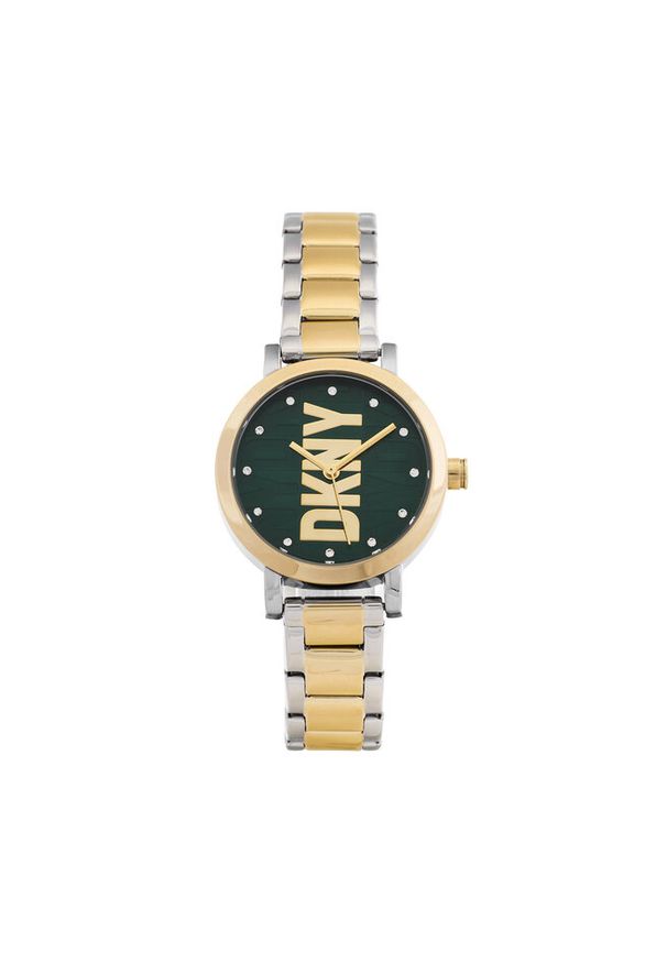 Zegarek DKNY. Kolor: srebrny