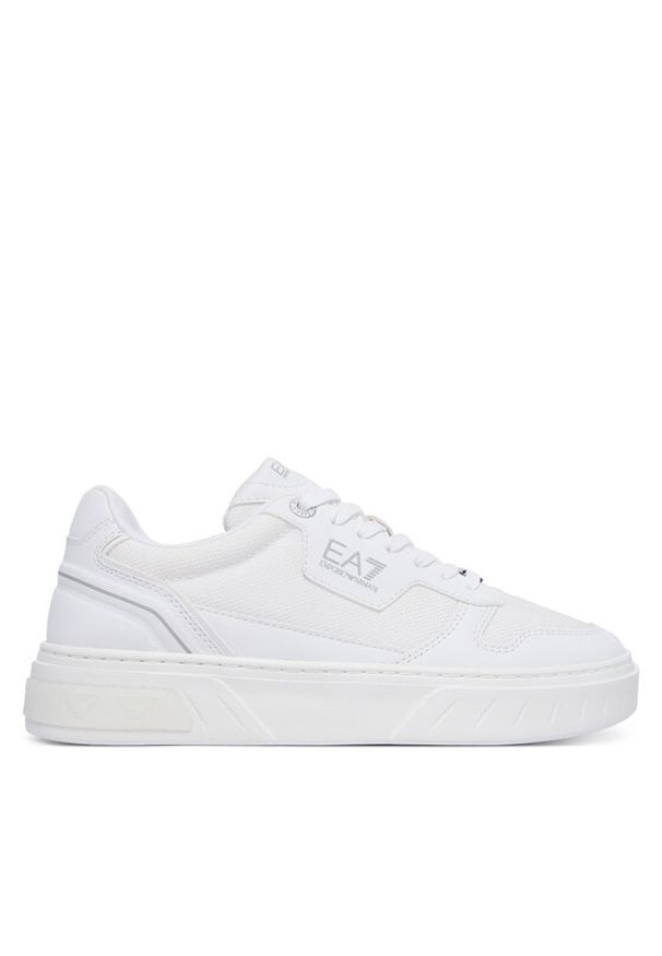 EA7 Emporio Armani Sneakersy 7X000786 AF26388 M0369 Biały. Kolor: biały. Materiał: materiał