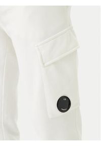 C.P. Company Spodnie dresowe 20CMSP067A110044G Écru Regular Fit. Materiał: bawełna #2
