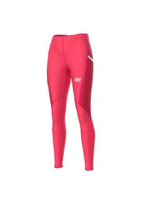 Legginsy do biegania damskie EXTREME HOBBY MOOD. Kolor: różowy. Materiał: elastan, poliester. Sezon: wiosna, jesień. Sport: kolarstwo, bieganie