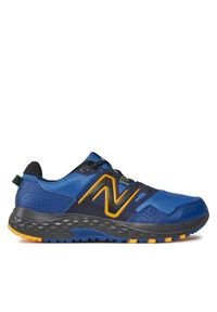 New Balance Buty do biegania 410 v8 MT410LY8 Niebieski. Kolor: niebieski. Materiał: materiał