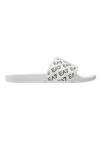EA7 Emporio Armani - EA7 EMPORIO ARMANI Białe klapki, Rozmiar 37. Kolor: biały #3