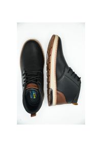 skechers - Buty do chodzenia męskie Skechers Evenston Renli. Kolor: czarny. Materiał: syntetyk, materiał. Szerokość cholewki: normalna. Sport: turystyka piesza