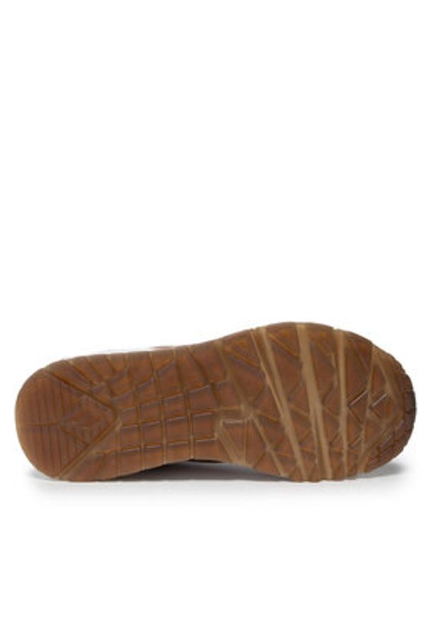 skechers - Skechers Sneakersy Rose Bold 73691/RSGD Różowy. Kolor: różowy. Materiał: skóra