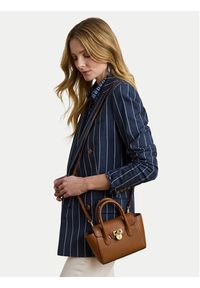 Lauren Ralph Lauren - LAUREN RALPH LAUREN Torebka 431969349001 Brązowy. Kolor: brązowy. Materiał: skórzane #6