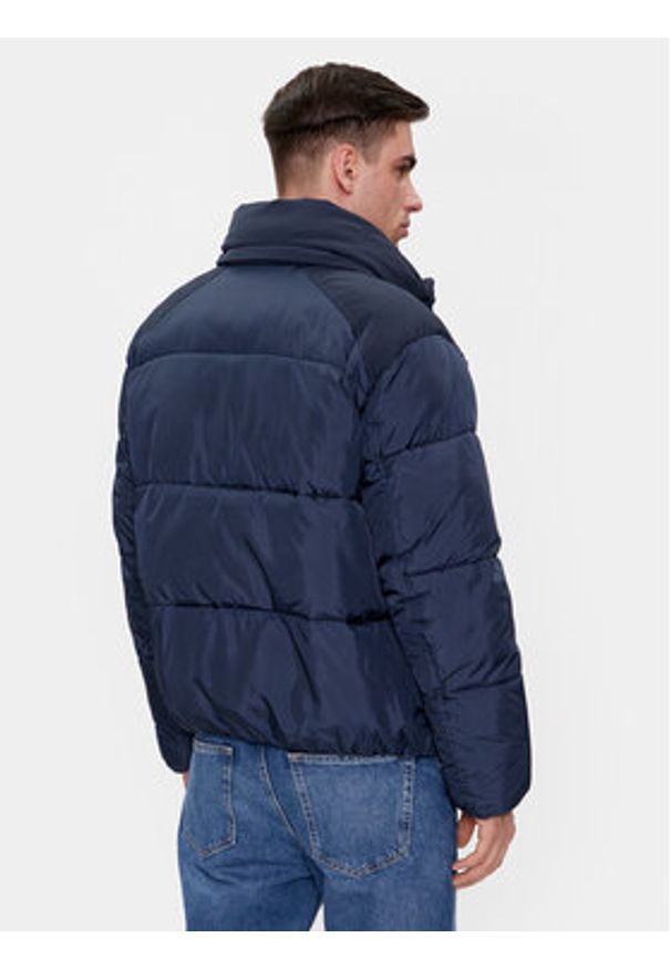 Calvin Klein Kurtka zimowa K10K110329 Granatowy Regular Fit. Kolor: niebieski. Materiał: syntetyk. Sezon: zima