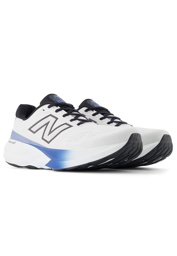 Buty męskie New Balance Fresh Foam X 880 v15 M880N15 – białe. Okazja: na co dzień. Kolor: biały. Materiał: materiał, syntetyk. Szerokość cholewki: normalna. Sport: fitness