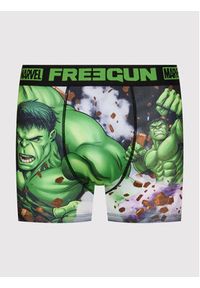 Freegun Bokserki Marvel Hulk FG/MV11/BM/HUL Zielony. Kolor: zielony. Materiał: syntetyk. Wzór: motyw z bajki