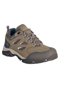 Holcombe IEP Low Regatta damskie trekkingowe buty. Kolor: beżowy, wielokolorowy, brązowy. Materiał: poliester
