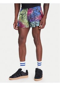 Adidas - adidas Szorty sportowe Jeremy Scott JL7621 Kolorowy Slim Fit. Materiał: syntetyk. Wzór: kolorowy. Styl: sportowy #1