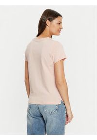 Guess T-Shirt W5RI19 I3Z14 Beżowy Regular Fit. Kolor: beżowy. Materiał: bawełna #5