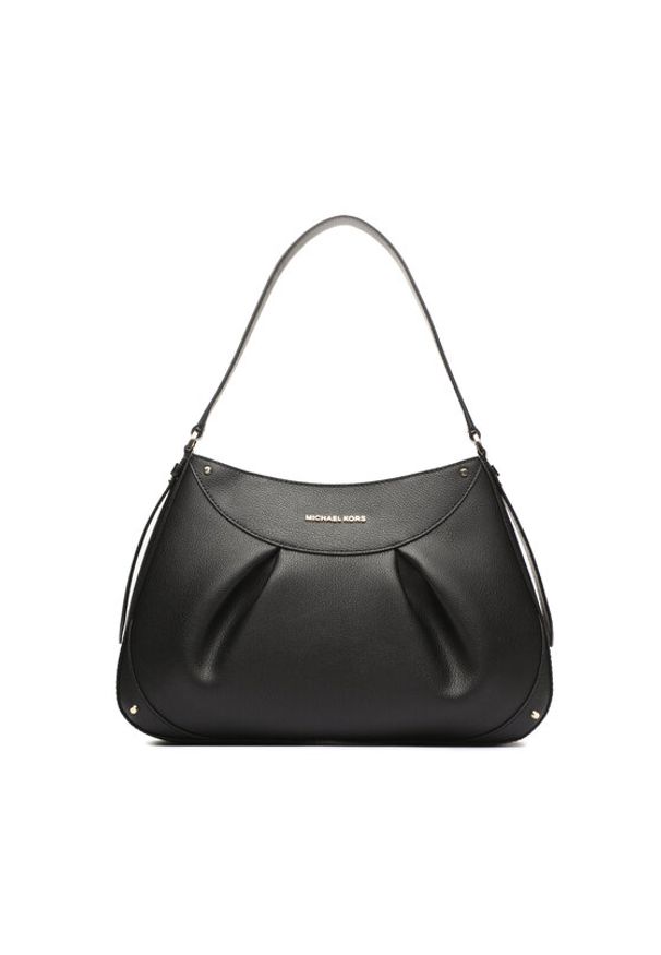 MICHAEL Michael Kors Torebka Enzo 30F3G6EL6L Czarny. Kolor: czarny. Materiał: skórzane