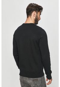 Calvin Klein Jeans - Bluza bawełniana. Okazja: na co dzień. Kolor: czarny. Materiał: bawełna. Wzór: nadruk. Styl: casual #3