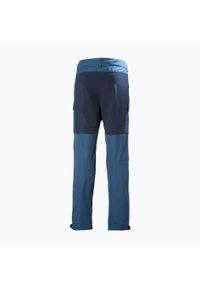 Spodnie trekkingowe męskie Helly Hansen Vandre Tur. Kolor: niebieski. Sezon: lato. Sport: turystyka piesza #2