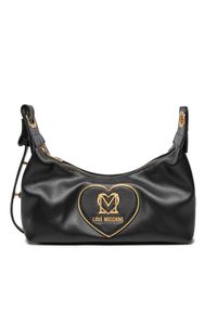 Love Moschino - LOVE MOSCHINO Torebka JC4121PP1LLB0000 Czarny. Kolor: czarny. Materiał: skórzane #1