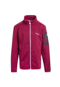 Regatta - Polar dziecięcy Newhill Fleece Jacket. Kolor: różowy. Materiał: polar #1