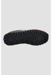 Aeronautica Militare - AERONAUTICA MILITARE Sneakersy męskie granatowo-brązowe zamszowe, Rozmiar 44. Okazja: na co dzień. Kolor: niebieski. Materiał: zamsz #4