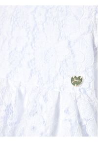 Guess Sukienka elegancka A3RK29 WF6J0 Biały Regular Fit. Kolor: biały. Materiał: bawełna. Styl: elegancki