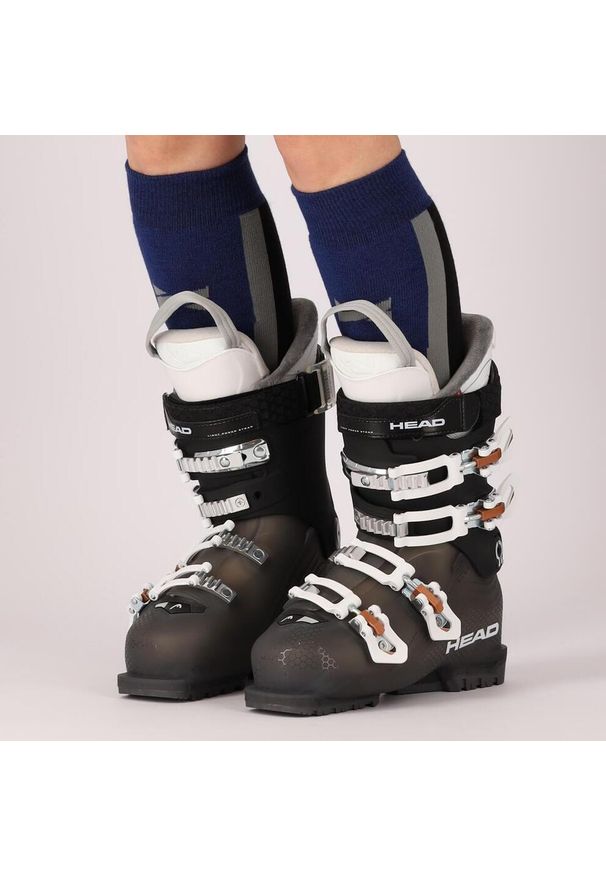 XTREME - Skarpety narciarskie unisex 4 szt. Kolor: niebieski. Materiał: akryl, wełna, poliamid. Sport: narciarstwo