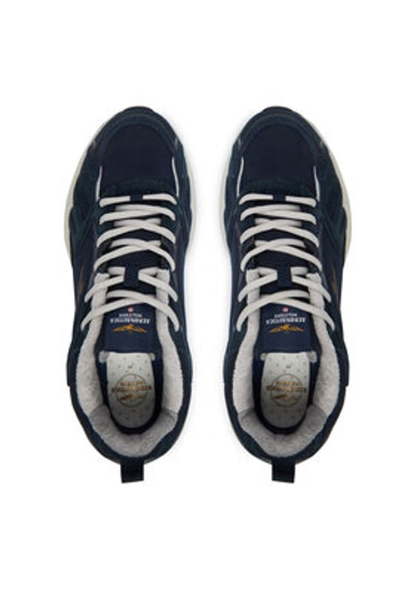 Aeronautica Militare Sneakersy 261SC0301UCT03500 Granatowy. Kolor: niebieski. Materiał: materiał