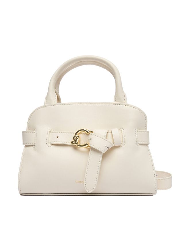 Coccinelle Torebka TLA Coccinelle Sabine E1 TLA 18 03 01 Écru. Materiał: skórzane