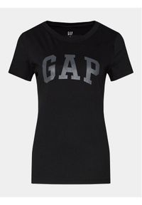 GAP - Gap T-Shirt 268820-11 Czarny Regular Fit. Kolor: czarny. Materiał: bawełna