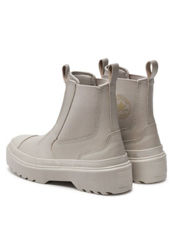 Converse Sztyblety Chuck Taylor All Star Lugged Chelsea Boot A08395C Szary. Kolor: szary. Materiał: skóra