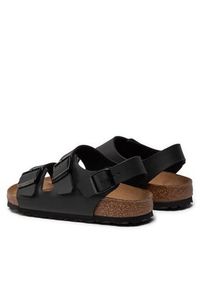 Birkenstock Sandały Milano 034793 Czarny. Kolor: czarny. Materiał: skóra