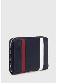 TOMMY HILFIGER - Tommy Hilfiger portfel damski kolor granatowy. Kolor: niebieski #5