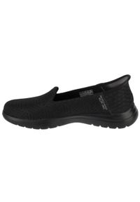 skechers - Buty do chodzenia damskie, Skechers Slip-Ins On The Go Flex - Clover. Kolor: czarny. Sport: turystyka piesza