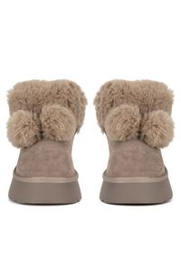 Eva Minge Śniegowce WFA3080-5 Szary. Kolor: szary. Materiał: zamsz, skóra #6