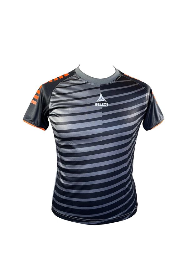 SELECT - Koszulka dla dzieci Select Zebra. Kolor: czarny. Wzór: motyw zwierzęcy. Sport: piłka ręczna