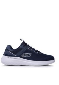 skechers - Skechers Sneakersy Anako 232673/NVY Granatowy. Kolor: niebieski. Materiał: materiał #1
