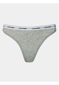 Calvin Klein Underwear Stringi 000QD5043E Szary. Kolor: szary. Materiał: bawełna #4