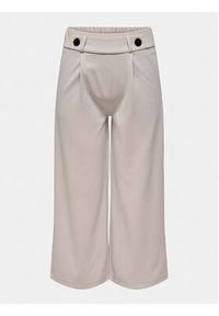 JDY Kuloty Geggo 15208417 Beżowy Wide Leg. Kolor: beżowy. Materiał: syntetyk #8