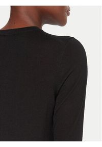 BOSS Sweter Ferpina 50544987 Czarny Slim Fit. Kolor: czarny. Materiał: wełna #3