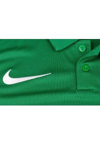 Koszulka sportowa dziecięca Nike Dry Park 20 Polo. Typ kołnierza: polo. Kolor: zielony