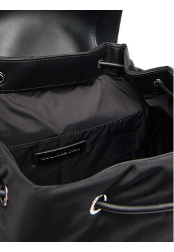 Karl Lagerfeld - KARL LAGERFELD Plecak A3W30019 Czarny. Kolor: czarny. Materiał: skóra
